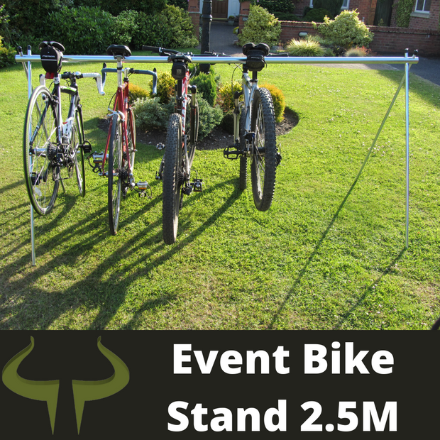 2.5 Metre Transition Bike Event Rack for up to 8 Bikes