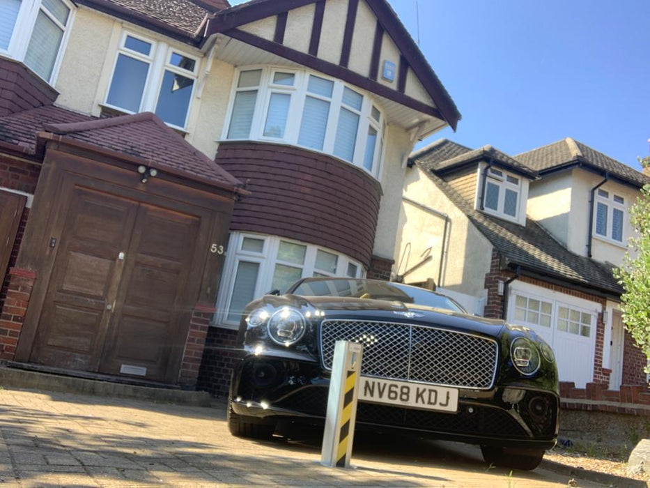 2 x Ramco 100 Telescopic Driveway Security Bollard Fully Installed