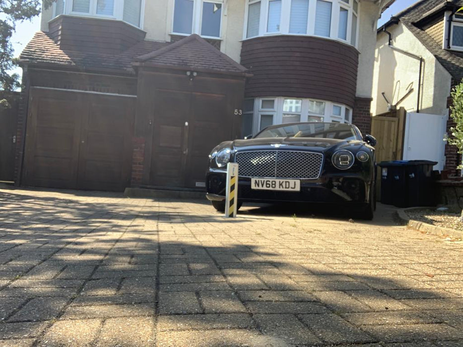 2 x Ramco 100 Telescopic Driveway Security Bollard Fully Installed