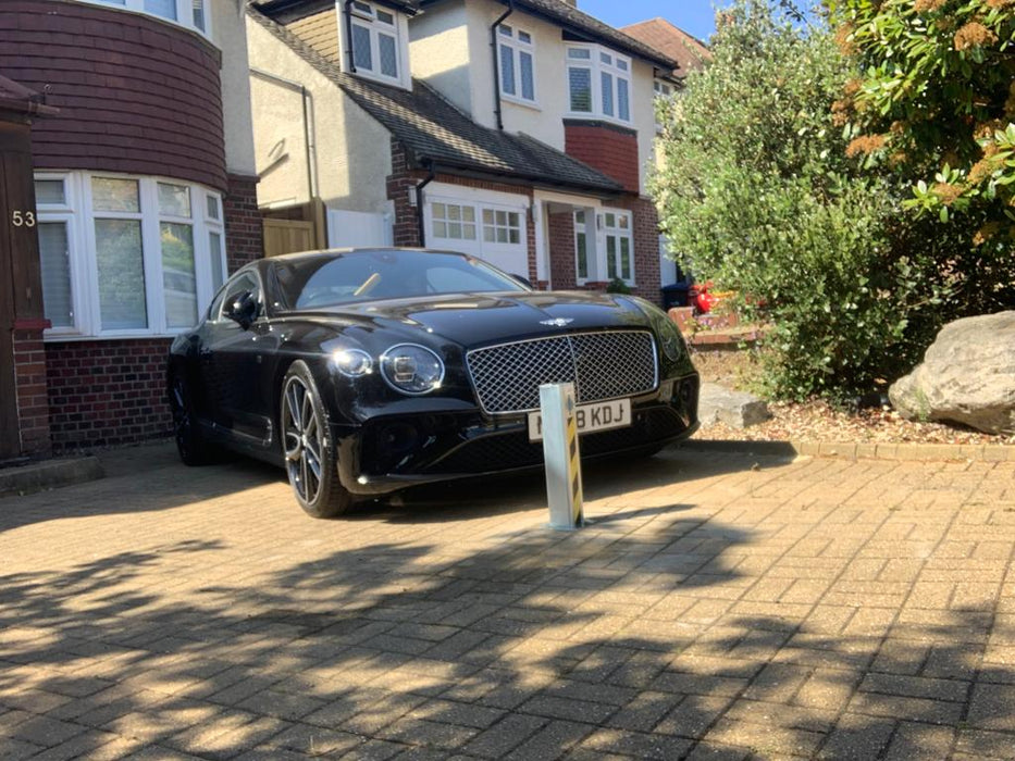 2 x Ramco 100 Telescopic Driveway Security Bollard Fully Installed