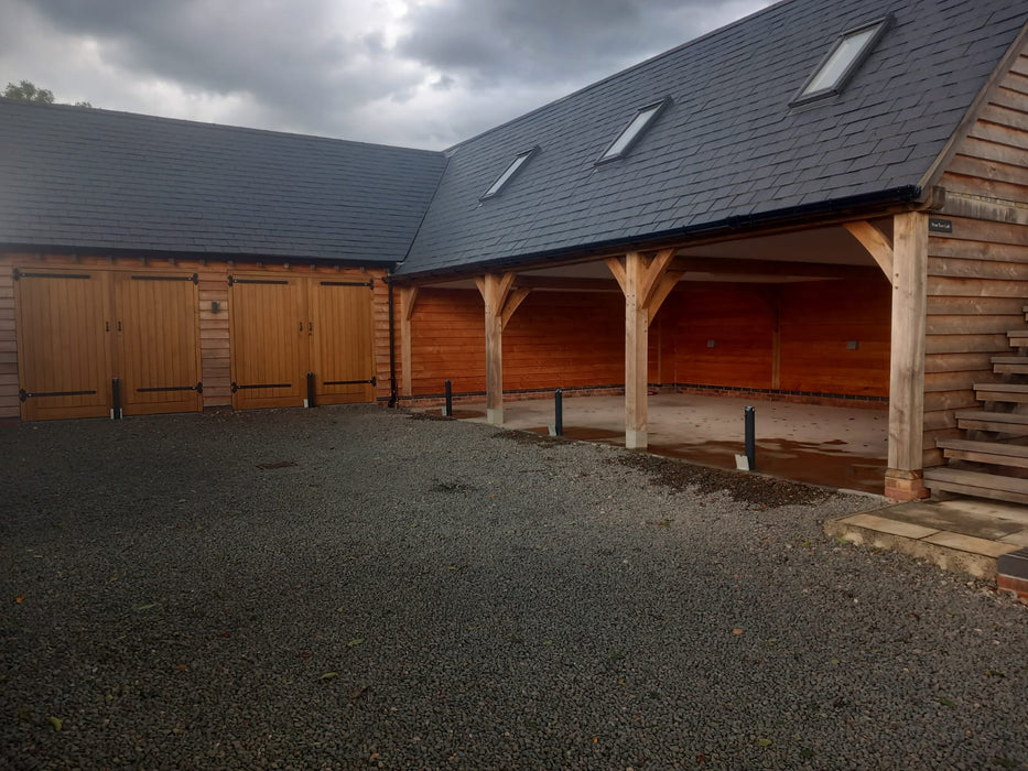 3 x Ramco 600 Security Bollard Installed by Bison Products