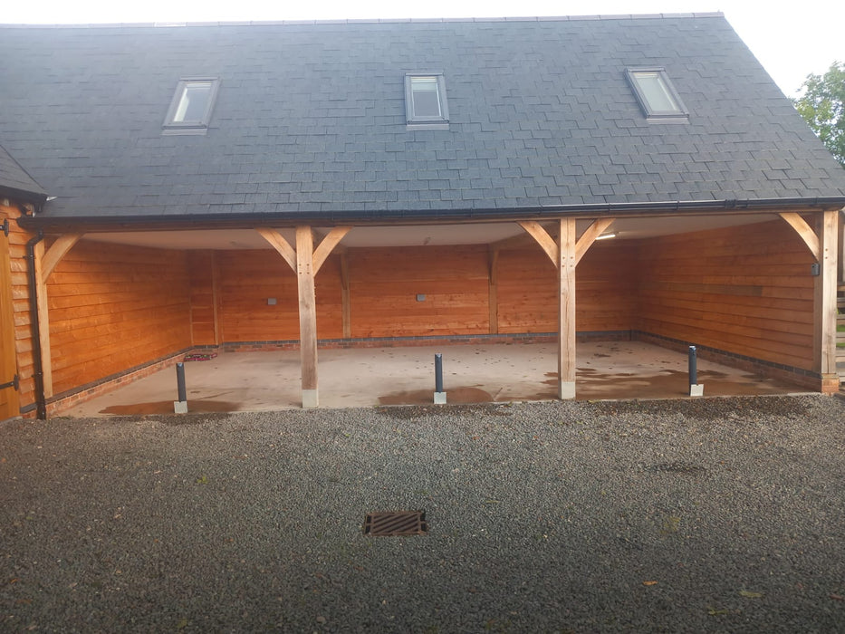 3 x Ramco 600 Security Bollard Installed by Bison Products