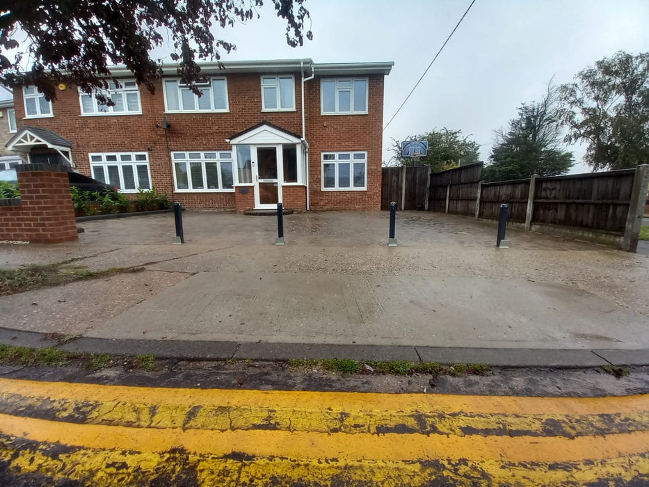 6 x Ramco 600 Security Bollard Installed by Bison Products