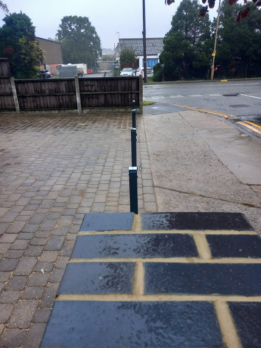 6 x Ramco 600 Security Bollard Installed by Bison Products