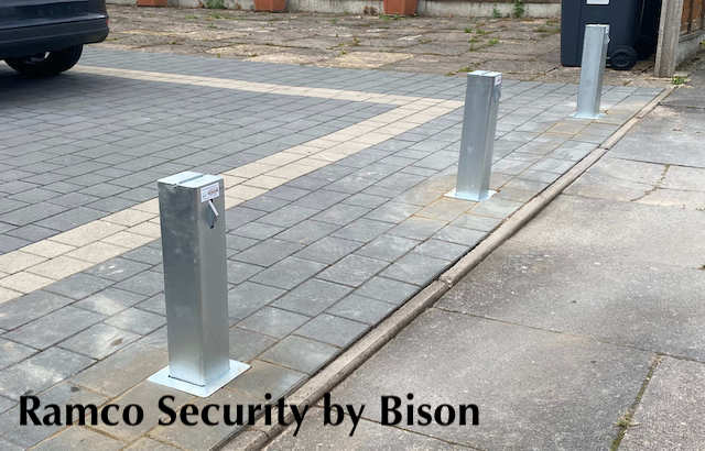 Bison Products Ramco Driveway Security Bollards Installation
