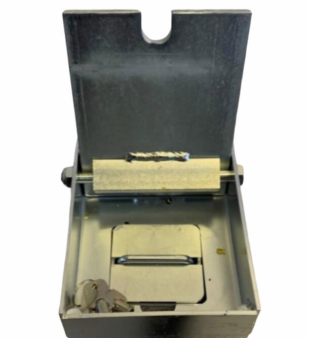 Ramco 70 With Lid- Lockable Driveway Security Bollard - Installation Available
