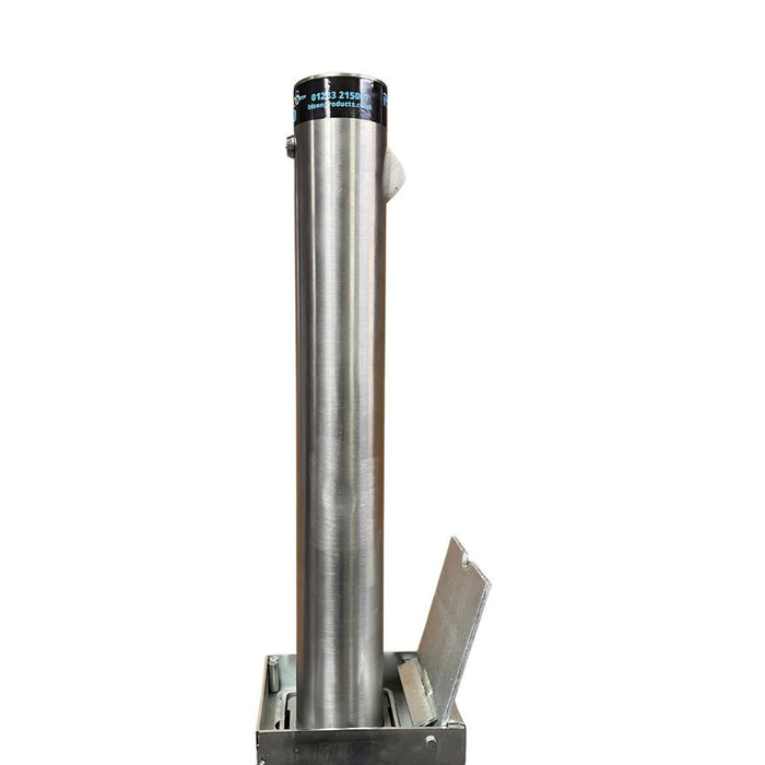 The Ramco 600R Stainless Steel Security Bollard is a robust and durable driveway bollard designed to enhance security measures. Made from high-quality stainless steel, this bollard offers reliable protection against unauthorized vehicle access. Its sleek and modern design seamlessly integrates into any environment, making it suitable for residential, commercial, or industrial applications. The Ramco 600R is expertly crafted with attention to detail, ensuring its resilience against harsh weather conditions a