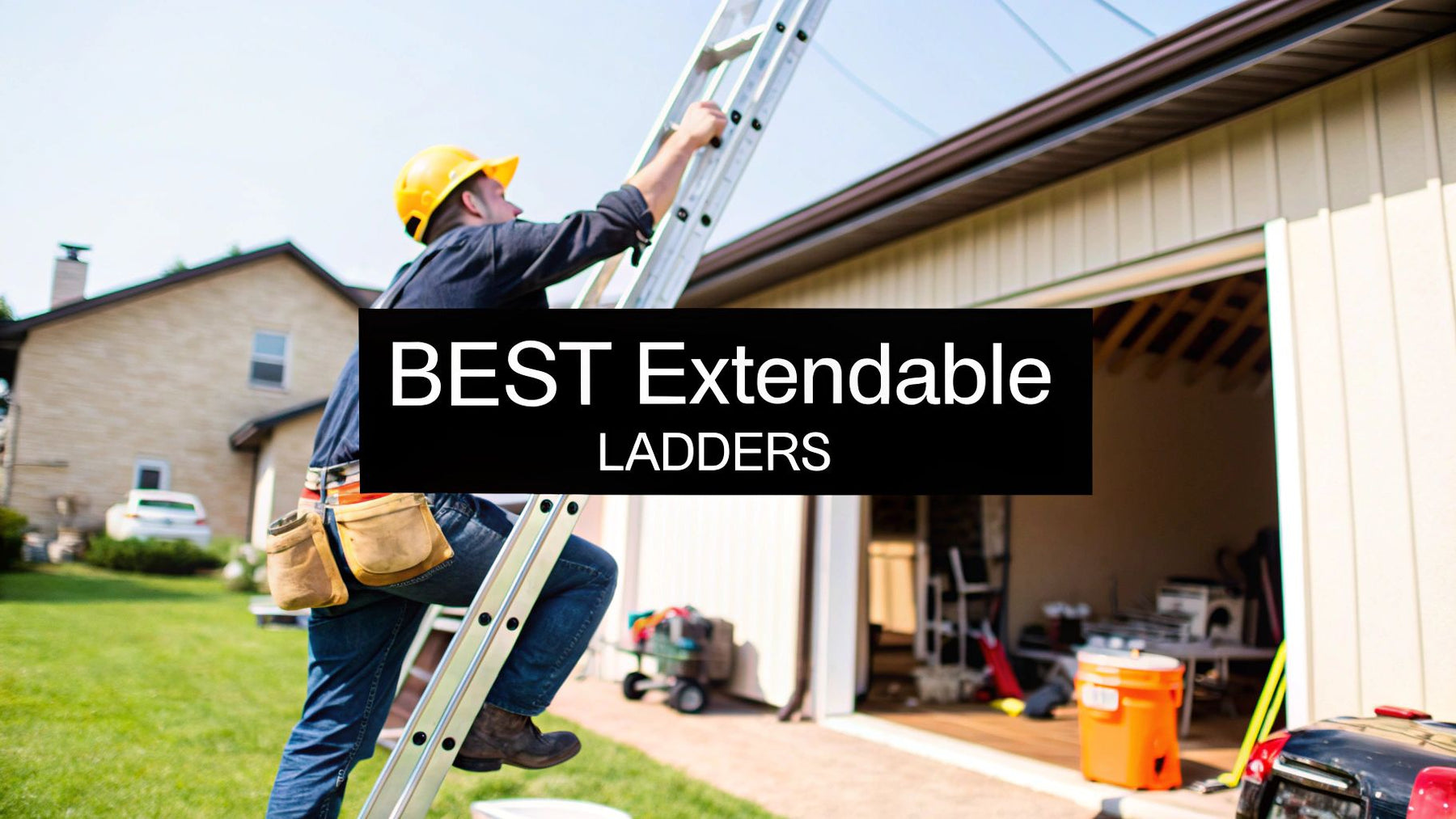 Finding the Best Extendable Ladders in the UK: A Bison Products Guide