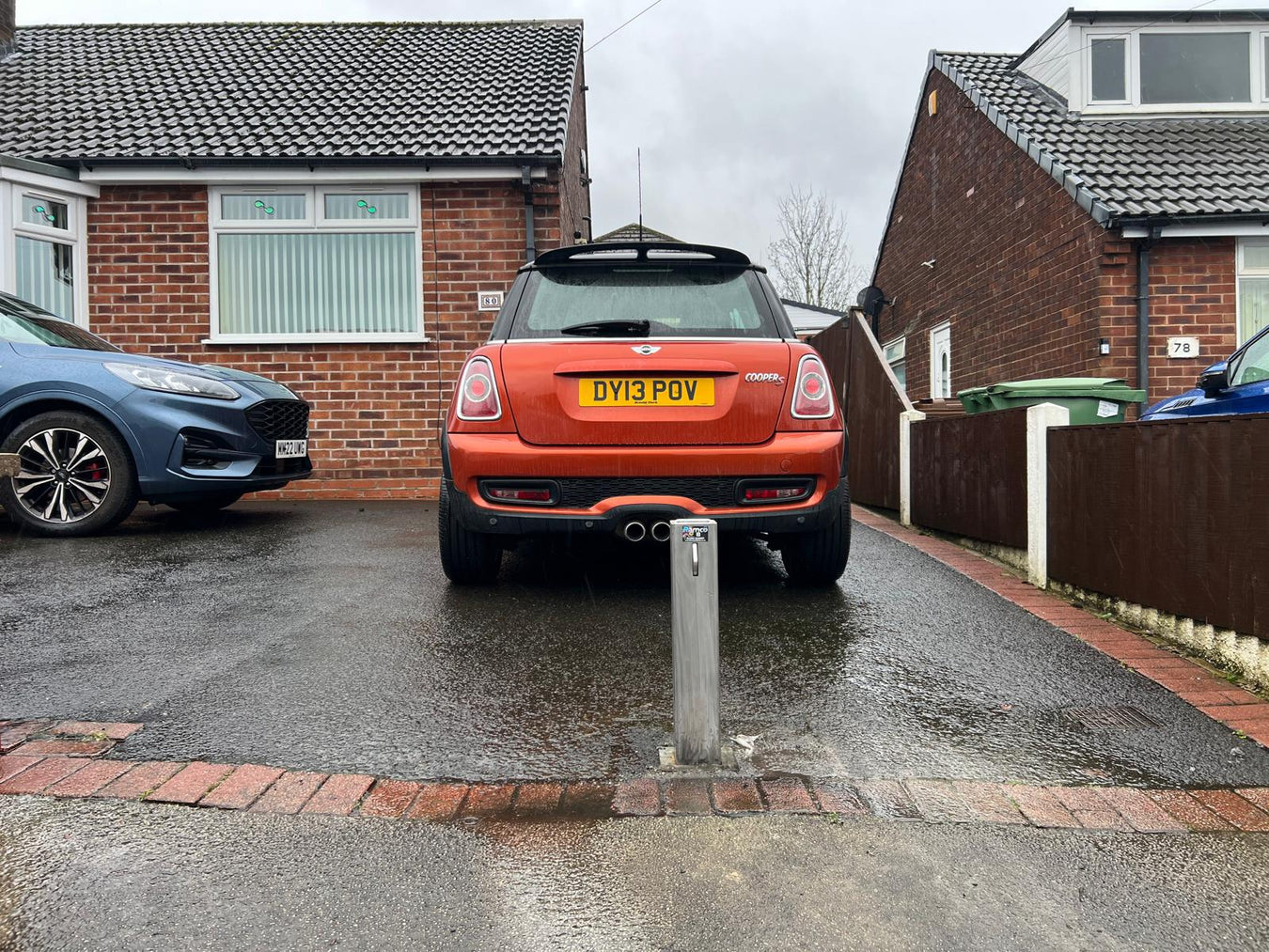 Security Bollards For Mid Sized Vehicles