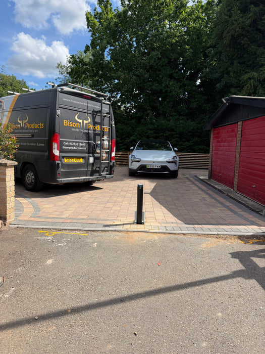 Ramco 600 Telescopic Security Bollard in Yellow
