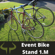 1 Metre Transition Bike Event Rack for up to 3 Bikes