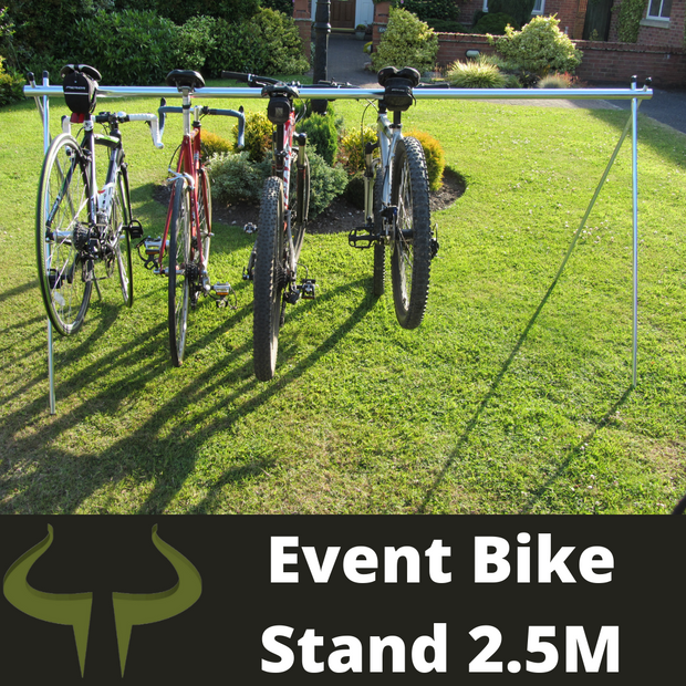 2 Metre Transition Bike Event Rack for up to 6 Bikes