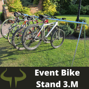 3 Metre Transition Bike Event Rack for up to 9 Bikes