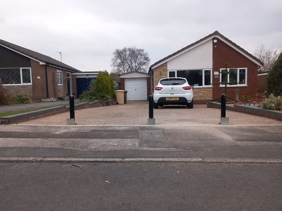 Ramco 600 Telescopic Security Bollard in Yellow