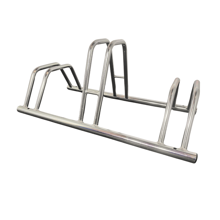 3 Bike Dual Height Flat Top