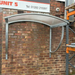 Wall-Mounted Steel & Polycarbonate Weather Shelter - image 8