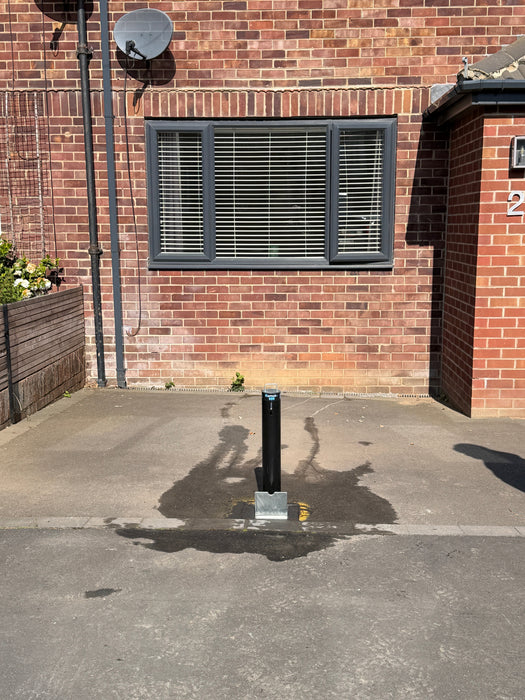 Ramco 600 Telescopic Security Bollard in Yellow