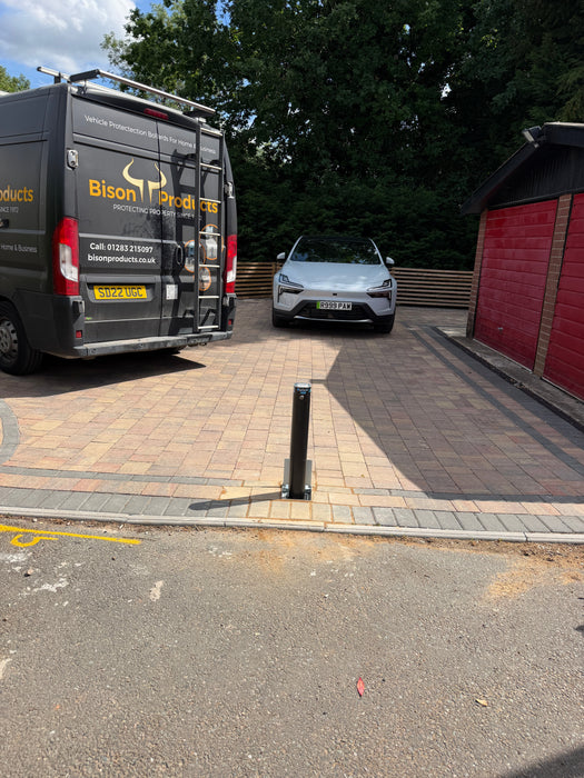 Ramco 600 Telescopic Security Bollard in Yellow