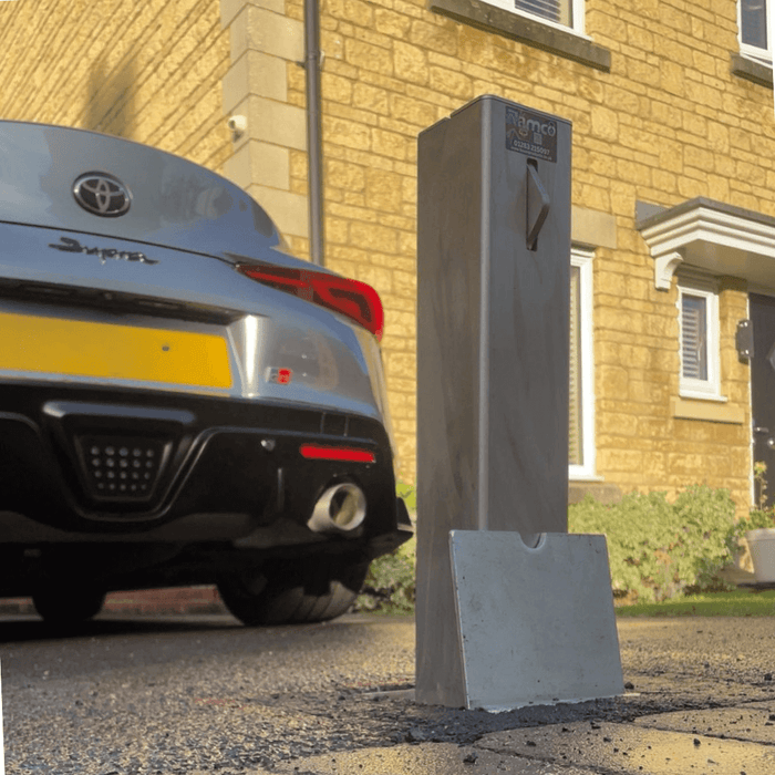 4 x Ramco 100 Telescopic Driveway Security Bollard - Fully Installed