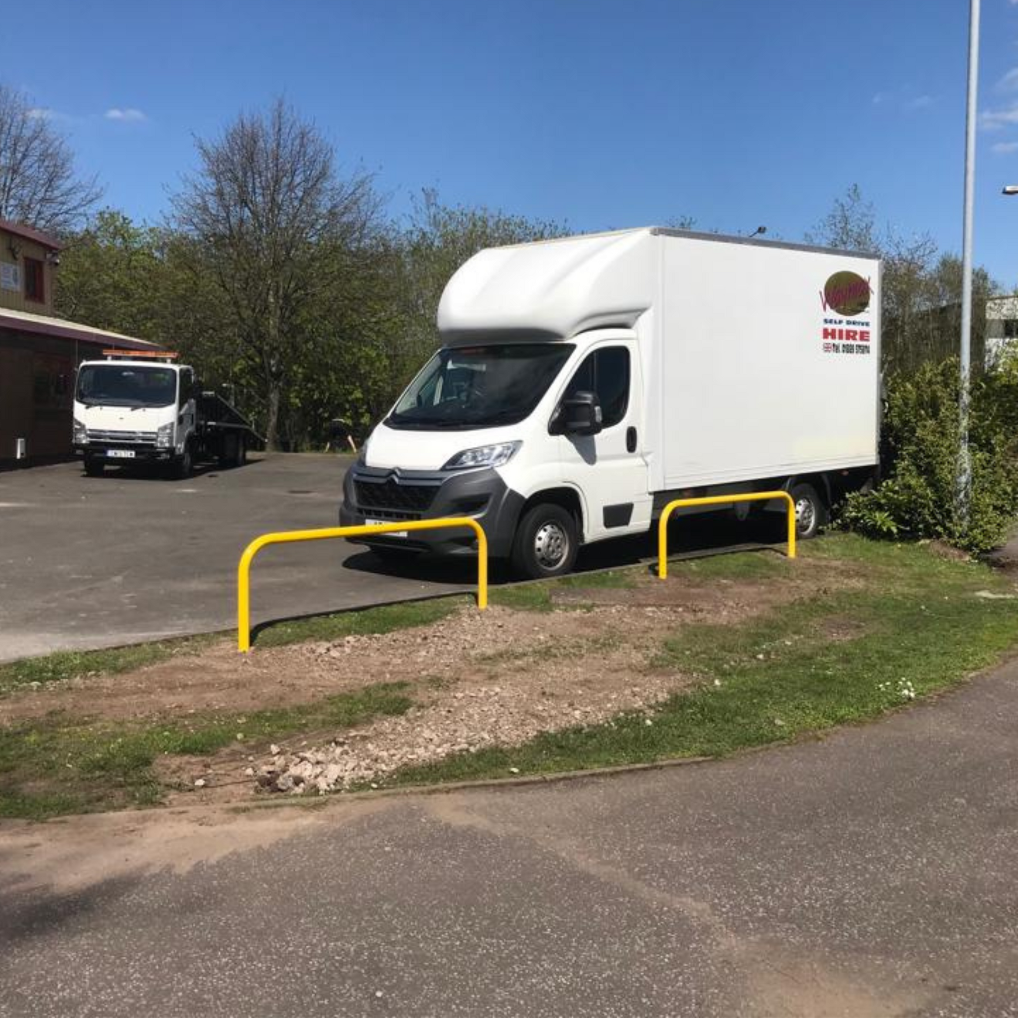Ramco Hooped Perimeter Barrier — Carpark Security — Bison Products