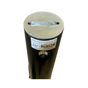 Ramco 600R in Black fully telescopic driveway security post for parked vehicle protection at home or commercial