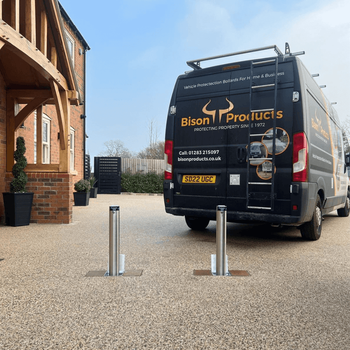 5 Ramco 600 Premium High Security Bollards Fully Fitted