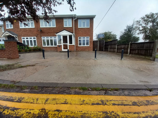 Ramco 600 Telescopic driveway security bollard for home security and vehicle anti theft.