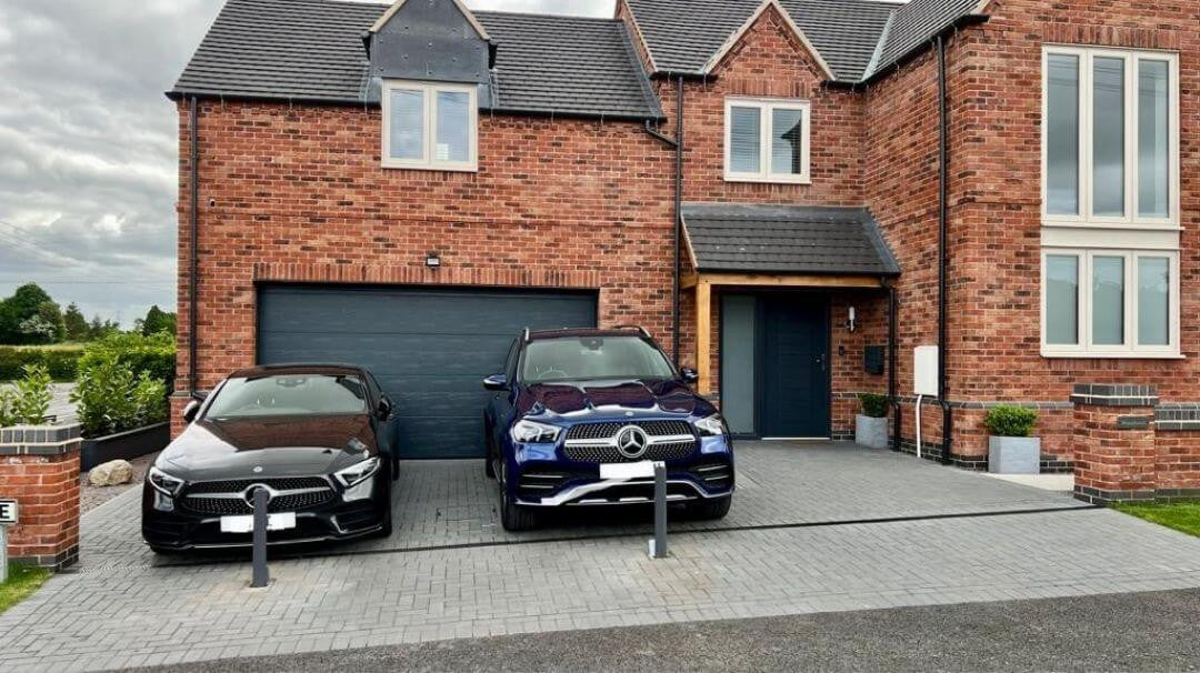 Bison Products Rhino telescopic car security bollard installed by Ramco