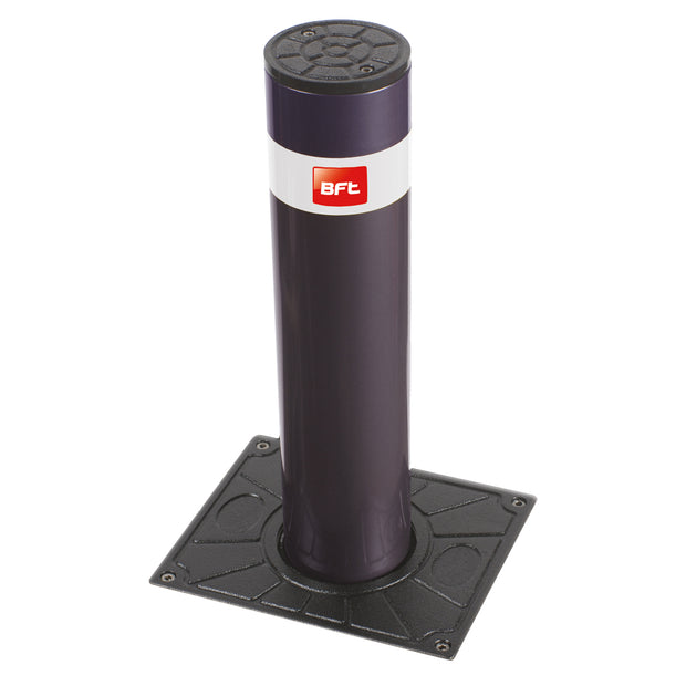 BFt Stoppy B 700 Automatic Bollard 700mm high - Dark Grey / Black for Residential use