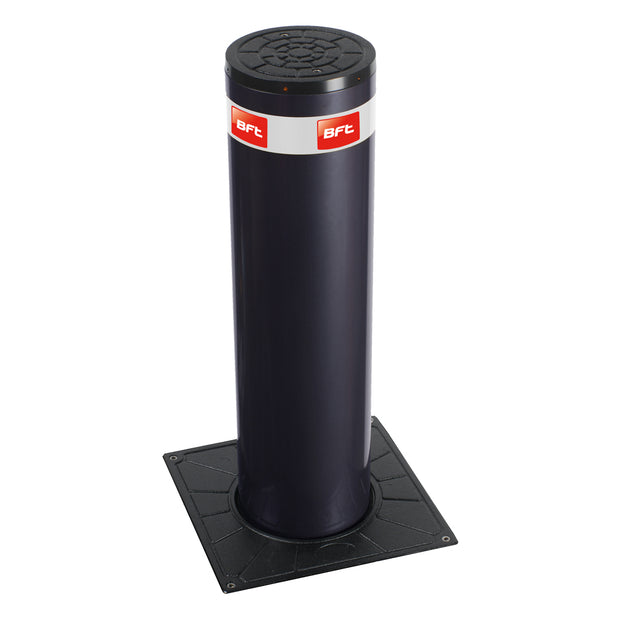 BFt Stoppy B 700 Automatic Bollard 700mm high - Dark Grey / Black for Residential use