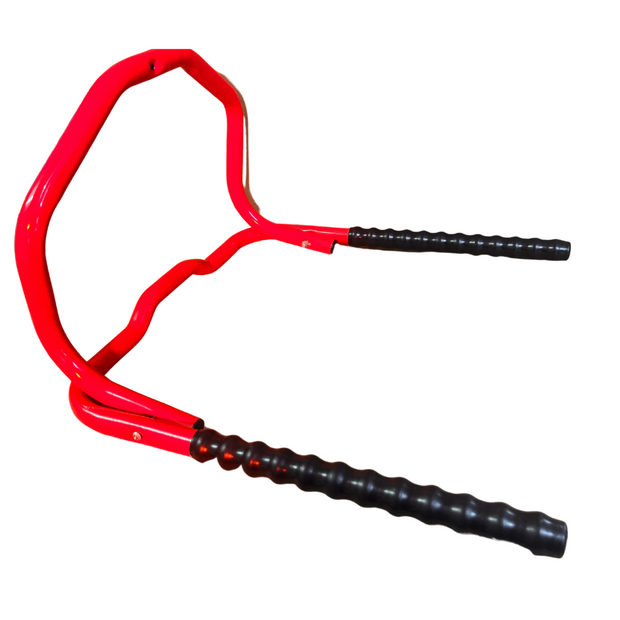 Wall Mounted Folding Bike Rack in Red – Bison Products