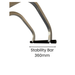Stability Bar close-up - 360mm width