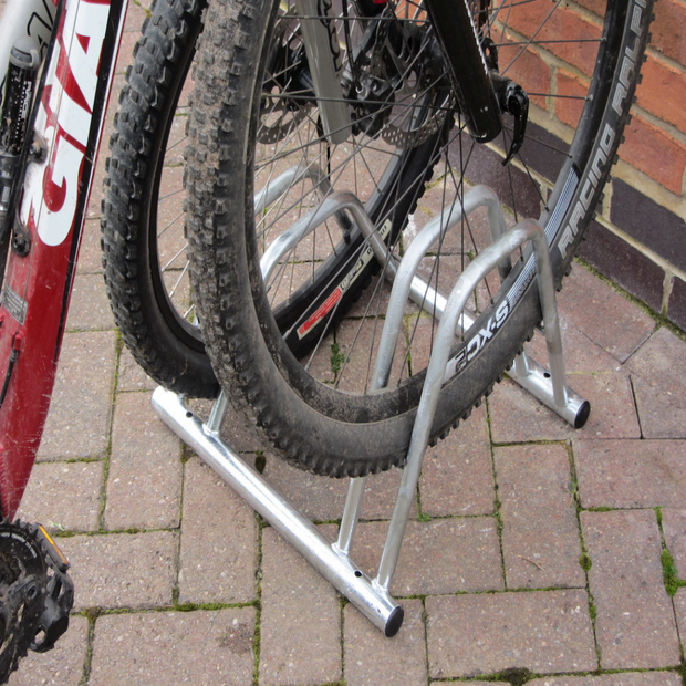 2 Bike Dual Height Flat Top: Efficient Storage Solution – Bison Products