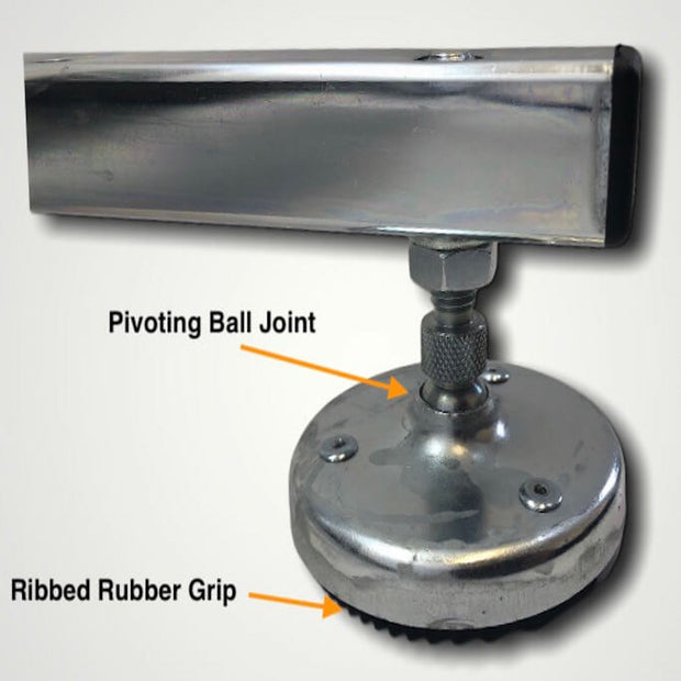 Big Grip Ladder Stabiliser foot with dimensions