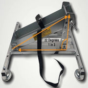 Big Grip Ladder Stabiliser at an angle