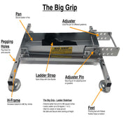 Big Grip Ladder Stabiliser with User Guide