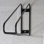 wall dock powder coat black for 1 bike wall mounted