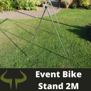 2 meter transition bike rack for events