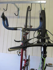 4 Bike Wall Mounted Vertical Storage Hook