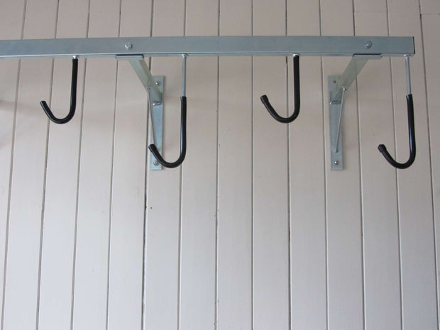 4 Bike Wall Mounted Vertical Storage Hook