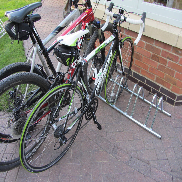 5 Bike toast rack floor or wall mounted