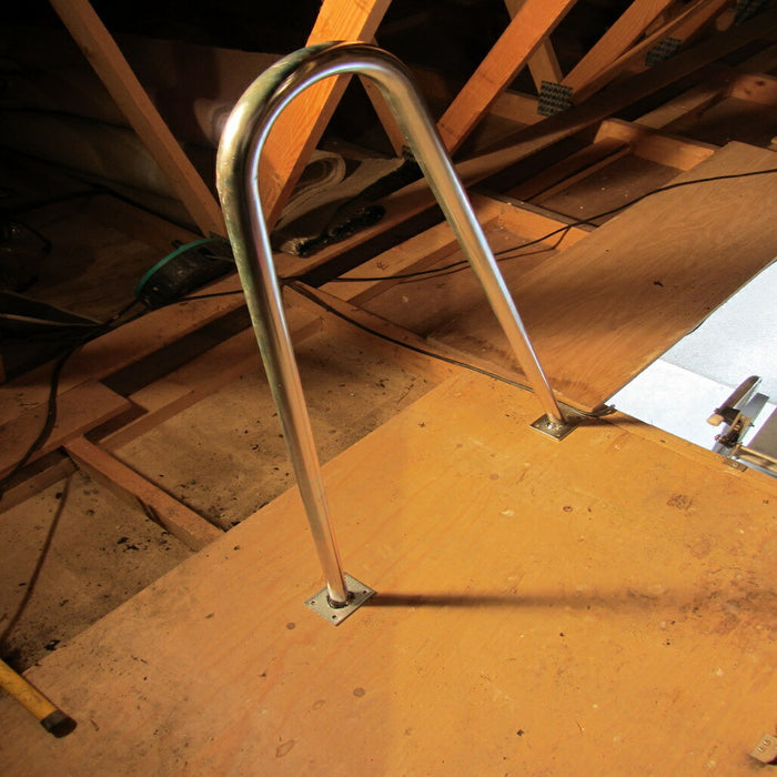 Buy Safety Grab Rail for Stairs & Steps | 22mm Steel — Bison Products