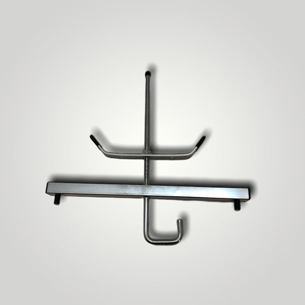 Ladder clamp with square hook