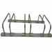 Adjustable bike rack for 3 bikes with tyre widths ranging from 15mm to 100mm Full view