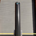 Bison products Ramco 600 round driveway security bollard powder coated Anthracite grey with ant-pick lock and Anti-Slip lid.