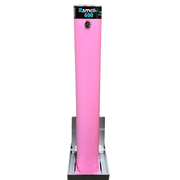 Bison Products Ramco 600R Pink 600mm high x 92mm diameter and 5mm thick. Fully telescopic heavy duty security bollard with lid, anti-pick and anti-drill lock.