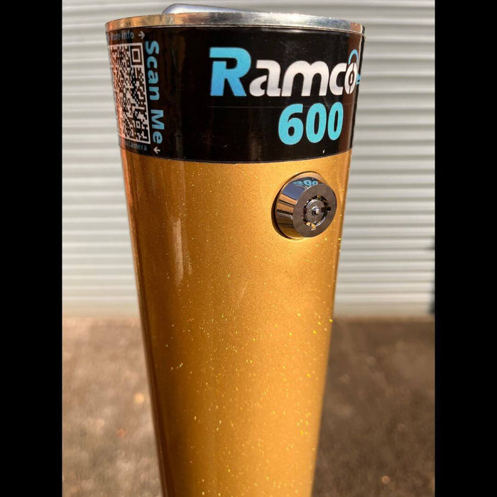 Bison Products Ramco 600R Golden Defender Steel Telescopic Driveway Security Post Bollard