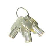 Ramco anti-pick, anti-drill lock keys x 3