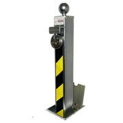 Hitch lock for caravans or trailers