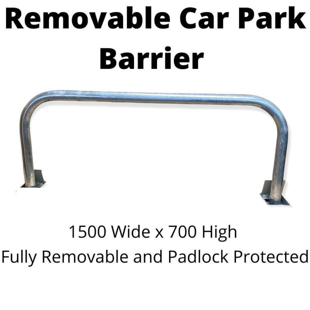 Removable CarPark Barrier Hoop 2 meter